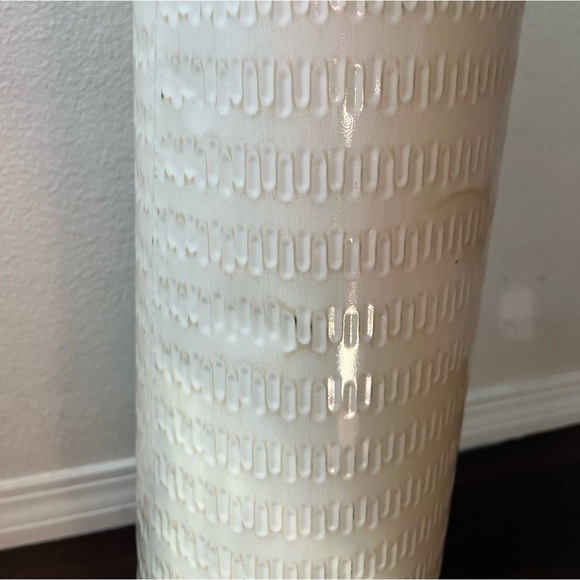 Punched Metal Vase - Picture 4 of 5